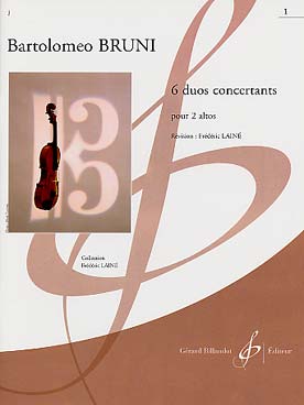 Illustration de 6 Duos concertants (tr. Lainé) - Vol. 1 : duos 1 à 3
