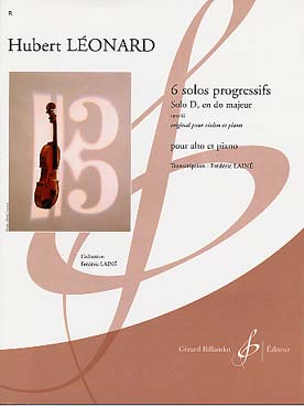 Illustration de 6 Solos progressifs op. 62 (tr. Lainé) - Solo D en do M