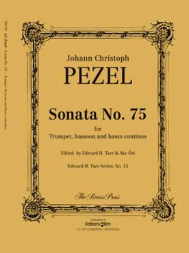 Illustration de Sonata N° 75 pour trompette et basson