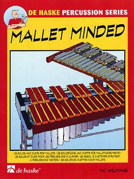 Illustration de Mallet minded : 28 compositions pour 1 et 2 instruments à clavier