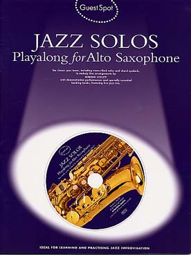 Illustration guest spot jazz solos saxophone + cd