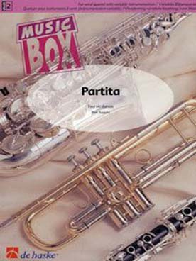 Illustration de PARTITA : 4 Danses anciennes, arr. Piet Swerts pour quatuor à vents à instrumentation variable