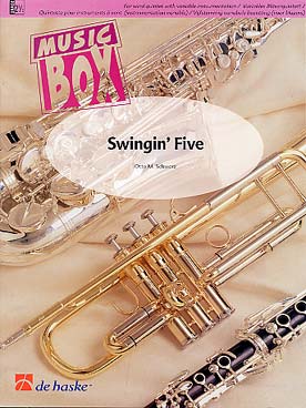 Illustration de Swingin' five pour quintette à vent à instrumentation variable