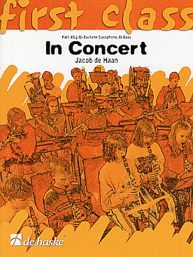 Illustration de First class in concert - Partie 4 en mi b clé de sol : saxo baryton/basse