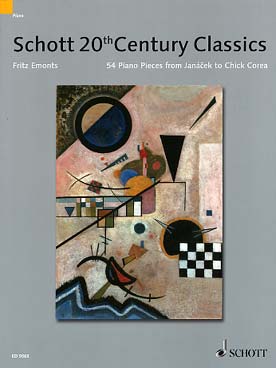 Illustration de 20th Century classics : 54 pièces pour piano de Janacek à Chick Corea