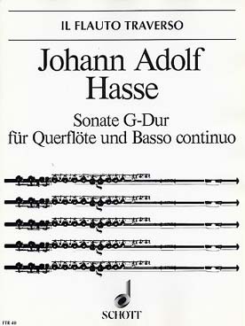 Illustration de Sonate en sol M pour flûte ou hautbois ou violon et basse continue
