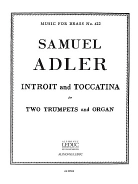 Illustration adler introit and toccatina