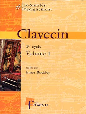 Illustration de CLAVECIN 1er CYCLE avec fac similés - Vol. 1