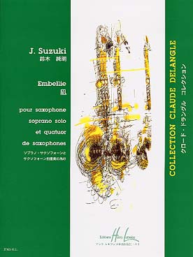 Illustration de Embellie pour saxophone soprano solo et quatuor de saxophones