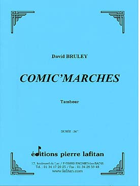 Illustration bruley comic' marches pour tambour