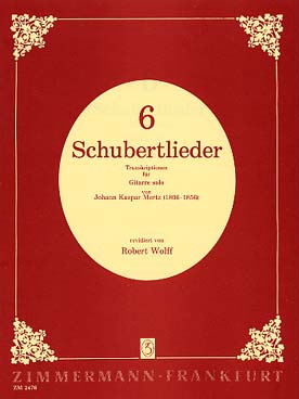 Illustration de 6 Schubertlieder op. 4/1 (tr. Mertz)