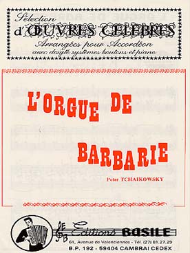 Illustration tchaikovsky l'orgue de barbarie