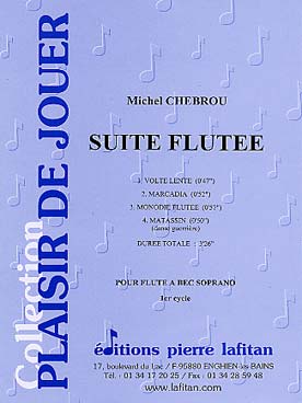 Illustration de Suite flûtée : 4 pièces (soprano)