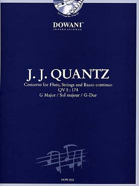 Illustration quantz concerto qv 5:174 en sol maj