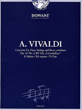 Illustration de Concerto op. 10/3 RV 428 en ré M "Il Cardellino" pour flûte, cordes et basse continue