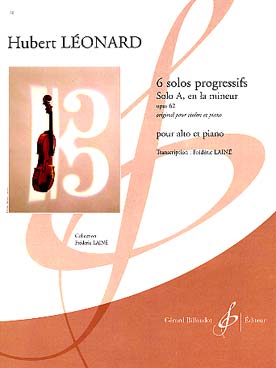 Illustration de 6 Solos progressifs op. 62 (tr. Lainé) - Solo A en la m