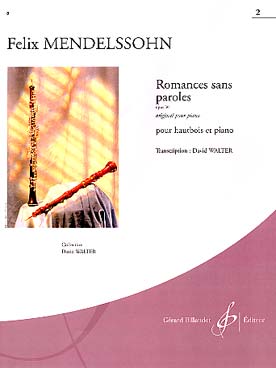 Illustration de Romances sans paroles (tr. D. Walter) (Lieder ohne worte) - Vol. 2 : op. 30