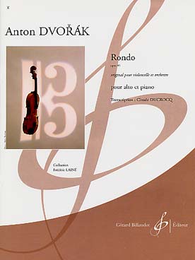 Illustration de Rondo op. 94 (original pour violoncelle et orchestre, tr. Ducrocq)