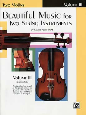 Illustration de Beautiful music for 2 strings - 2 Violons Vol. 3