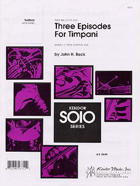 Illustration de 3 Episodes for timpani