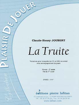 Illustration de La Truite, variations