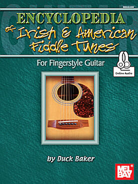 Illustration de ENCYCLOPEDIA OF IRISH and American fiddle tunes for fingerstyle guitar