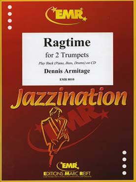 Illustration de Collection "Jazzination" pour 1 ou 2 trompettes et piano - Ragtime