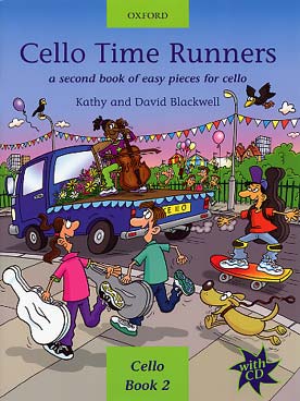 Illustration de Cello time, recueils avec CD play-along - Vol. 2 : Cello time runners