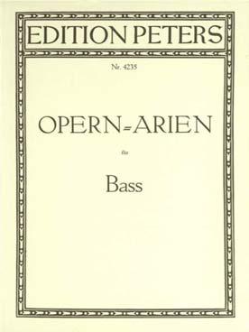 Illustration de OPERNARIEN (airs d'opéras) Basse (36 Airs)