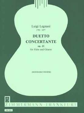 Illustration legnani duo concertant op. 23