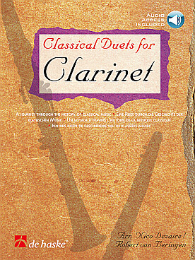 Illustration classical duets clarinette