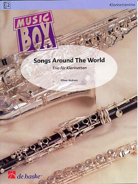 Illustration de Songs around the world pour 3 clarinettes