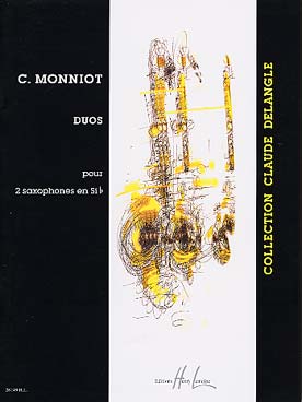 Illustration monniot duos pour 2 saxophones si b