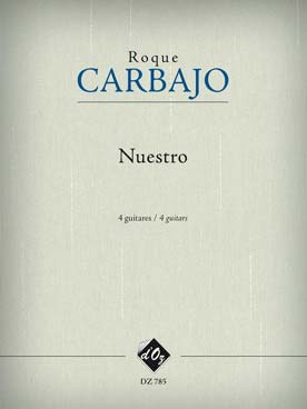 Illustration carbajo nuestro pour 4 guitares