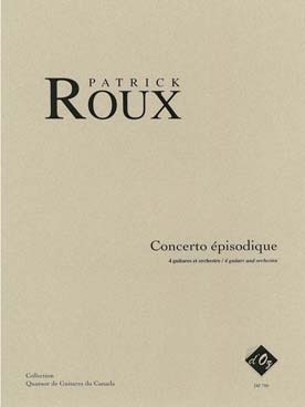 Illustration roux concerto episodique 4 guit./orches.