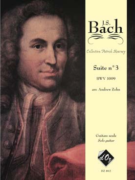 Illustration de Suite N° 3 BWV 1009 pour violoncelle (tr. Zohn)