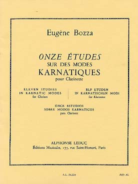 Illustration de 11 Études sur les modes karnatiques