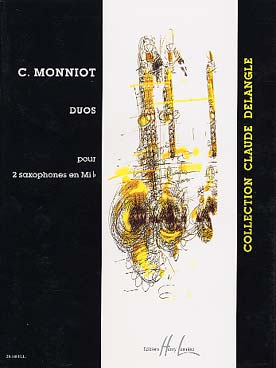 Illustration monniot duos pour 2 saxophones mi b