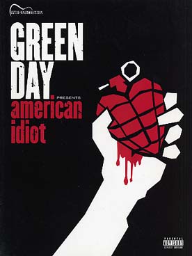 Illustration green day american idiot (p/v/g)