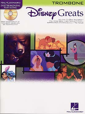 Illustration de DISNEY GREATS : 15 airs de Aladdin, Le livre de la jungle, La Belle et la Bête, Lilo & Stitch..