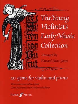 Illustration young violinist's early music