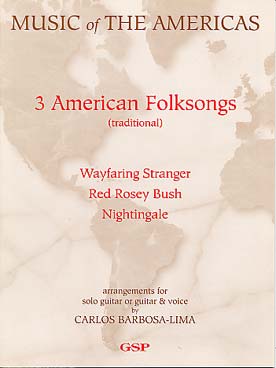 Illustration de 3 American folksongs : Wayfaring stranger, Red rosey bush, Nightingale