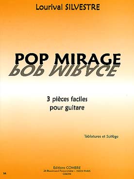 Illustration de Pop mirage, 3 pièces faciles (solfège et tablature)