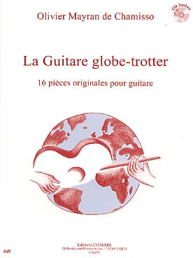 Illustration de La Guitare globe-trotter, 16 pièces avec CD d'écoute inclus