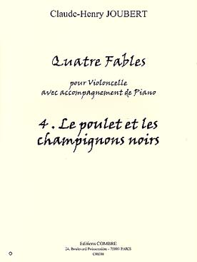 Illustration de 4 Fables - N° 4 : Le poulet et les champignons noirs