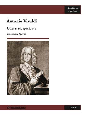 Illustration vivaldi concerto op. 3/6 (tr. sparks)