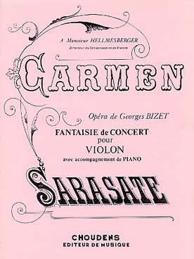 Illustration de Carmen fantaisie de concert