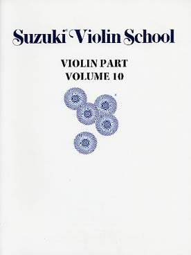 Illustration de SUZUKI Violin School (ancienne édition) - Vol. 10