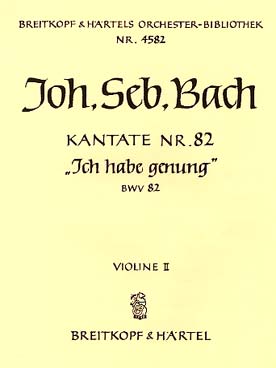 Illustration bach js cantate  82 violon 2
