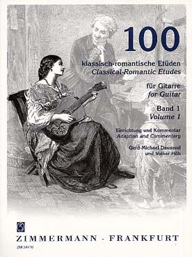 Illustration 100 etudes classiques romantiques v. 1